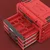Predalni modul QBRICK SYSTEM PRIME Drawer 4 Toolbox Expert Red Ultra HD 65598
