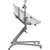 CHICCO Posteljica/stol/stol Chicco Baby Hug Pro - Bela Krem