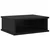 Noćni ormarić 2 pcs Crni hrast 40 x 31 x 15 cm