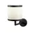 Opviq Zidna lampa E27 Socket, Crno-Bela