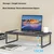 Luckpro Sto za laptop, Podesiv, Crni