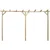 Vidaxl Vrtna pergola 410x40x203 cm lesena