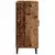 Komoda boja starog drva 90 x 34 x 80 cm od konstruiranog drva