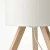 STORSEGEL Stona lampa, jasen/bela