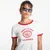 Majice Sporty & Rich California Emblem Soft Ringer Tee White/ Ruby L