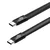 TB Kabel USB-C v USB-C 1m, ploščati, črn