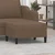 Vidaxl Stolček za noge rjavo 70x55x41 cm blago