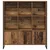 Ormarić za knjige 2 pcs Staro drvo 99,5 x 30 x 108 cm