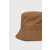 Bombažni klobuk Tommy Hilfiger rjava barva