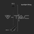 V-TAC Spot lampa 7573, Teleskopska, 1 x GU10, Do 117 cm, Crna