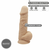 Realistični dildo boje kože 20,5 cm – SilexD, model 1