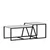 Hanah Home Klub sto Minimal 75x38x50cm Beli