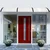 ModernHome Nadstrešnica za ulazna vrata 120x80cm
