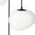 BRILAGI - Luster na sajli PEBBLES 3xE27/40W/230V prečnik 42 cm crna