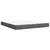 vidaXL Box spring postelja z vzmetnico temno siva 180x200 cm blago