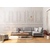 ATELIER DEL SOFA Ugaona garnitura Tulip Corner Right With Pouf Light Grey
