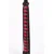 Devil Sticks Nylon Stick with Neon Strip & Goat Kid Leather Handle Nubuck Leather Top 71cm Black