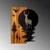 Atelier Del Sofa Zidna dekoracija Deer and Moon, 43x58x3 cm, Crna