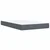 Vidaxl Box spring postelja z vzmetnico temno siv 120x190 cm žamet