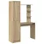 Stol 2 pcs Sonoma hrast