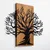 Atelier Del Sofa Zidna dekoracija Monumental Tree, 58x67 cm, Crna