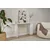 Hanah Home Konzola Sira, 75x35x150 cm, Bela