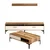 Hanah Home Set TV Komoda i klub sto Orah