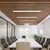 Dengling Viseća LED lampa, 120×20 cm, 40 W, Bela
