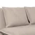 Bessagi Home Dvosed Z Ležiščem Macy, Bež