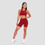 GymBeam Ignite Sports Bra Dark Red