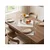Namizni prt 40x40 bel Eden EMI