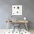 Decormat Podloga za stol parket Zvezde 140x100 cm 2 cm
