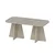 Hanah Home klub sto Mantar 18700, 90 cm, travertin