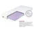 Visok penasti ležalnik Violletta 80x200x20 - prevleka Lavender