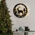 Wallity Zidna dekoracija XMASBLACK-032, 60x60 cm, Crna