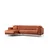 Atelier del Sofa Ugaona garnitura 96x85x287cm Smeđa