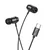 Hoco M122 USB C žičane slušalice In-Ear crne