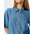 OBJECT Dolga srajca OBJFRAME moder denim