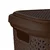 Orion Rjava plastična košara za perilo 55 l