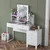 Hanah Home toaletni sto BJ152 sa ogledalom, 120 cm, beli