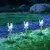 Aigostar - LED RGB solarna lampa LED/0,006W/1,2V 35,5 cm hrom IP44