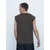 Bershka Majica  rjava / antracit / črna