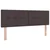 vidaXL vidaXL Box Spring postelja z vzmetnico Temno rjava 140x200 cm Tkanina, (22051199)