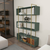 HANAH HOME Polica za knjige Bruti Green Gold