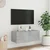 TV ormarić s LED svjetlima siva boja betona 80x35x31 cm