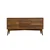 HANAH HOME Vina 02 0701 Walnut Grey Produživi trpezarijski sto, stolice i konzola (5 komada))