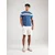 ELLESSE Majica modra/bela