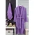 Lessentiel Maison Set Bademantil sa peškirom Cora, Lavanda