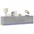 TV ormar Siva Sonoma 165 x 34 x 40 cm Konstruirano drvo
