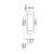 Open Design OR84528 - Zidno svetlo LIBERO 2xE14/12W/230V sjajni hrom